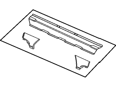 Mopar 5065414AC REINFMNT-Shelf Panel