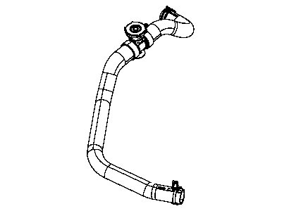 Mopar 5058394AB Hose-Radiator Inlet