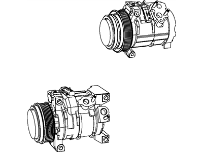 Chrysler Town & Country A/C Compressor - 55111417AE