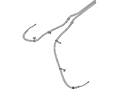 Jeep Liberty Parking Brake Cable - 52128511AC