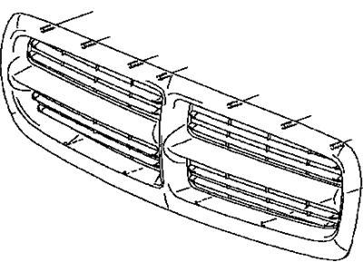 2003 Dodge Dakota Grille - 5EB75ZSP