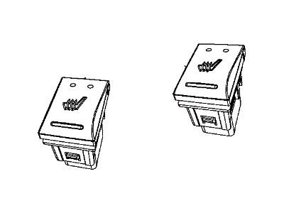 Mopar 4602872AA Switch-Heated Seat