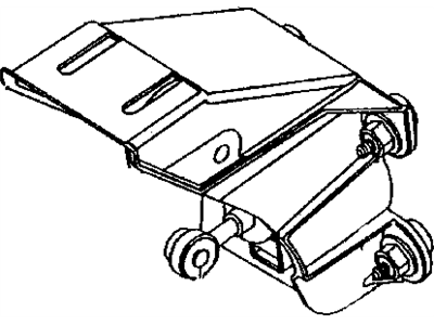 Mopar 4683543 Bracket-Brake Pedal