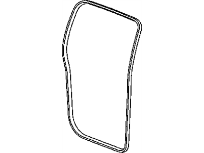 Mopar 55359712AJ Seal-Rear Door