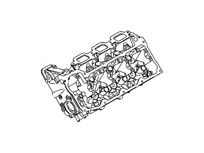 2002 Jeep Liberty Cylinder Head - 53020988