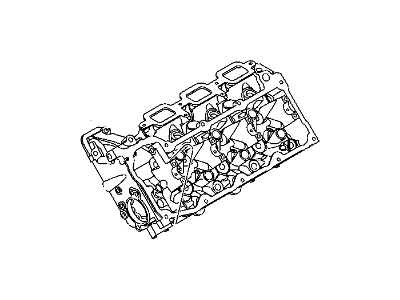 2003 Dodge Ram 1500 Cylinder Head - 53020988