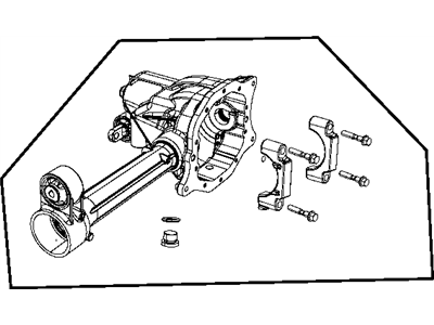 Mopar 68019321AB Housing-Front Axle