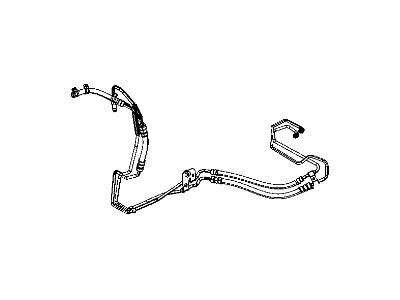 2011 Dodge Grand Caravan Power Steering Hose - 4862307AF