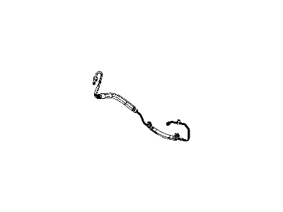 2011 Chrysler Town & Country Power Steering Hose - 5006617AF