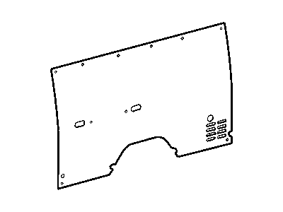 Mopar 5104294AA Panel-Quarter Trim