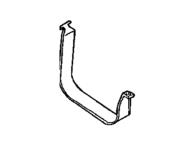 Mopar 52102182AB Strap-Fuel Tank