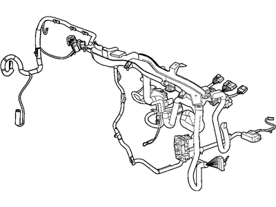 Mopar 5084239AB Wiring-Instrument Panel