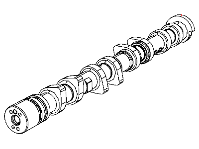 Mopar 5047646AE Engine Exhaust Camshaft