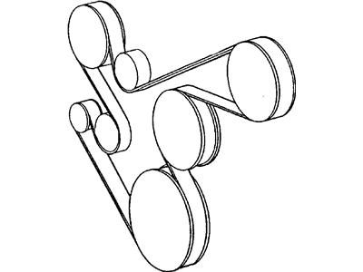 Mopar 53011035 Belt-Accessory Drive