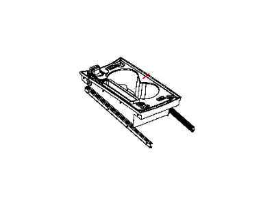 Mopar 5KV961AAAA CUPHOLDER-Console Mounted