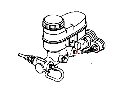 1999 Dodge Neon Brake Master Cylinder - 4509855AA