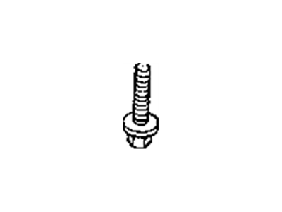 Mopar 6101777 Screw-HEXAGON FLANGE Head Tapping