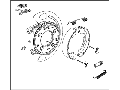 Mopar 52122237AA Plate-Parking Brake