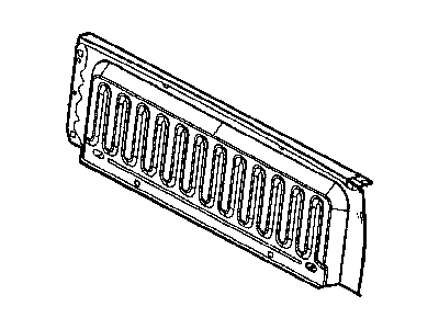 55276086AA Mopar Panel-Front Box Illustration 1 of 1