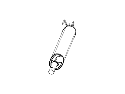 Mopar 68092187AA Exhaust Muffler