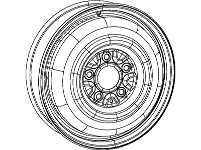 2013 Ram C/V Spare Wheel - 4721567AB