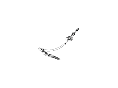 Mopar 68164081AA Transmission Gearshift Control Cable