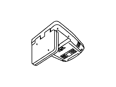 Mopar 5166869AA Dvd-Overhead