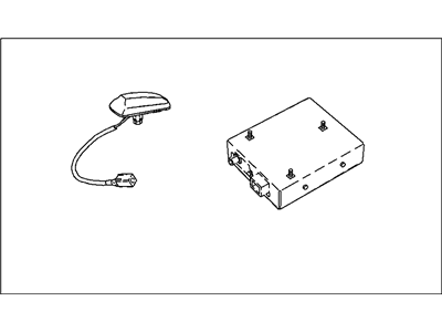 Mopar 82209764AD Receiver-SATELITE