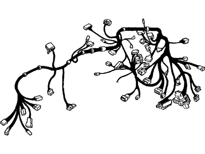 Mopar 56009913AB Wiring-Instrument Panel