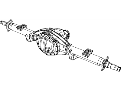 Mopar 68053688AB Axle-Service Rear