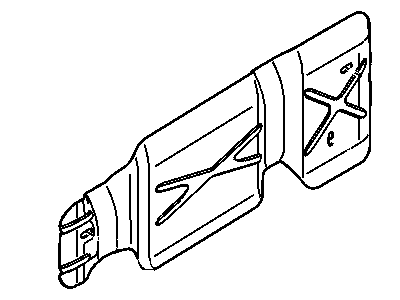 Mopar 55398518AB Shield-Fuel Tank Heat