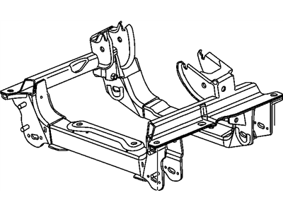 Mopar 52109889AH CROSSMEMBER-Front Suspension