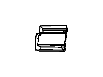 Mopar 4662029AA Tray-Floor Console