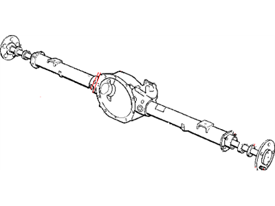 Mopar 52114423AA Axle Shaft