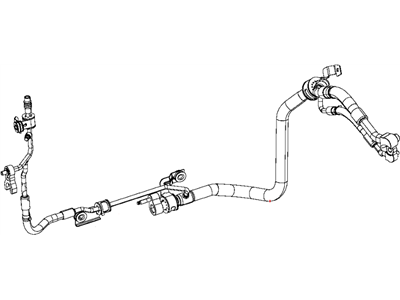 2015 Chrysler 200 A/C Hose - 68103137AC