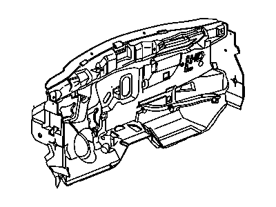 Mopar 5291635AE SILENCER-COWL PLENUM Panel Upper