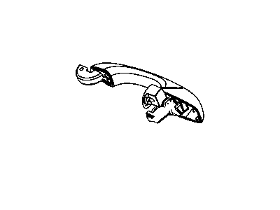 Mopar 4589187AC Handle-Exterior Door