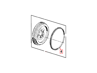 Mopar 53010630AB Flywheel