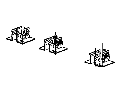 Mopar 4645977AB Bracket-Rear Seat Pivot