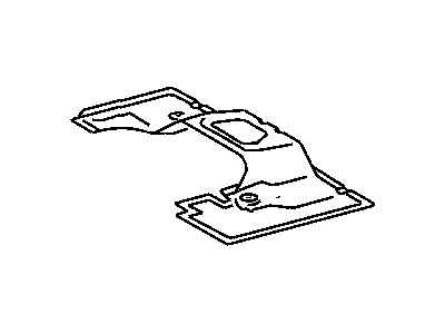 Mopar 5122476AA SILENCER-Floor