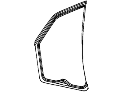 1994 Dodge Dakota Weather Strip - 55256092