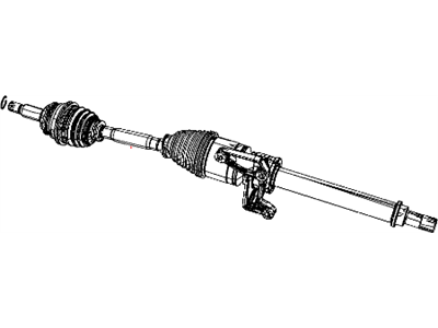 2012 Jeep Patriot Axle Shaft - 5105649AE