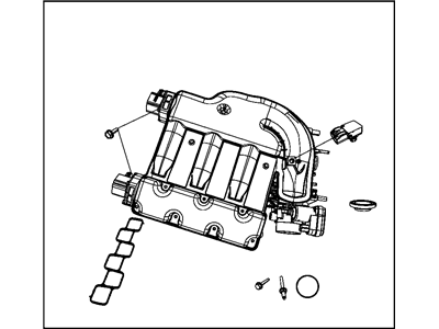 Mopar 4593649AD Plenum-Intake Manifold