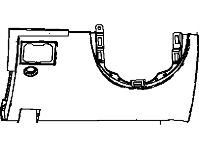 Mopar 1TG15DX9AD Glove Box-Opening