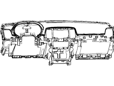 Mopar 1TH33DX9AB Instrument Panel-Base Panel