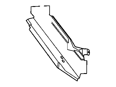 Mopar 55033349 Reinforcement COWL Side Lo