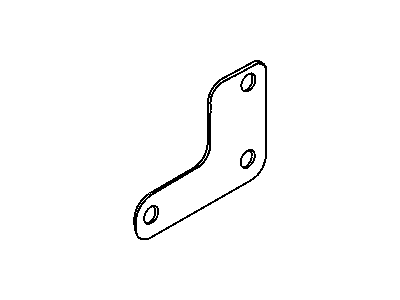 Mopar 55254583 Plate Hood Release