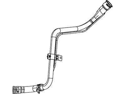 Chrysler 200 Fuel Filler Neck - 68089756AA