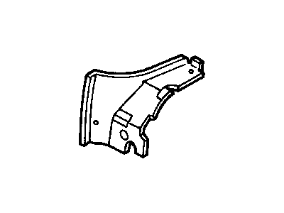 Mopar 4580447AE Extension Body Side Sill