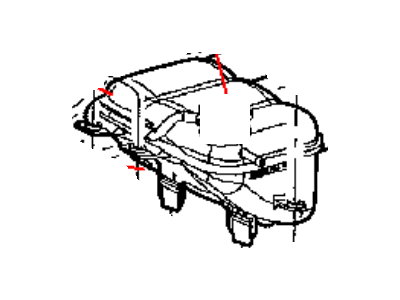 2003 Dodge Ram 1500 Coolant Reservoir - 5072602AA